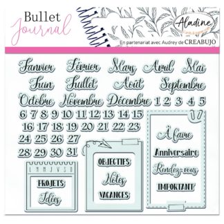 Stampo Bullet Clear Organisation Mois