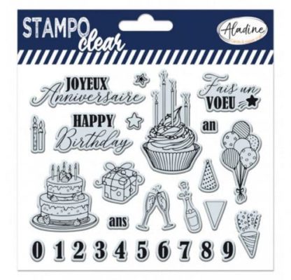 Stampo Clear Anniversaire
