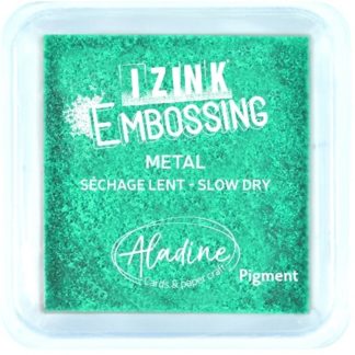 Encreur Izink Emossing M Light Green Metal