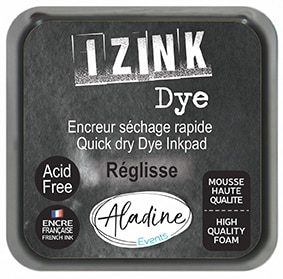Encreur Izink Dye L Noir Reglisse