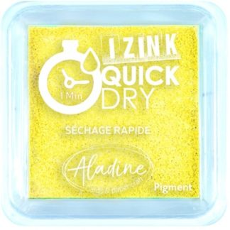 Encreur Izink Quick Dry M Jaune Pastel