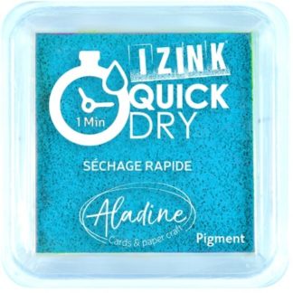 Encreur Izink Quick Dry M Turquoise