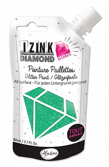 Izink Diamond 24 Carats Green Pastel 80Ml