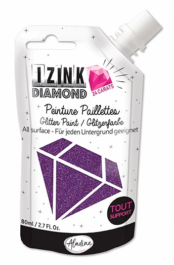 Izink Diamond 24 Carats Purple 80Ml