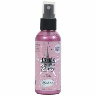 Izink Spray Shiny Rose Poudre 80Ml