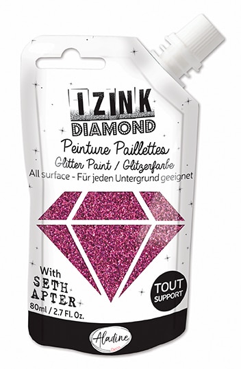 Izink Diamond Roze Eggplant 80Ml