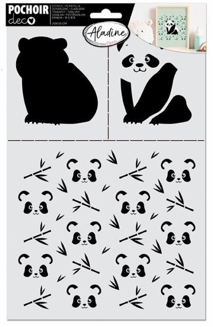 Pochoir Deco Panda