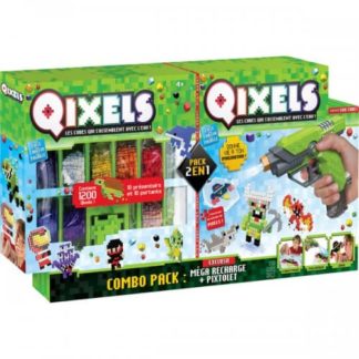 Qixels combo pixtolet + mega recharge (fr)