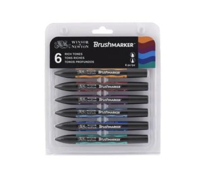W&n brushmarker set 6 tons riches