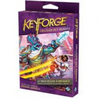 Keyforge collision des mondes deck deluxe (fr)
