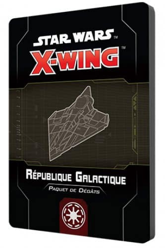 Sw X-Wing 2.0 Paquet De Degts Republique Galactique (Fr)