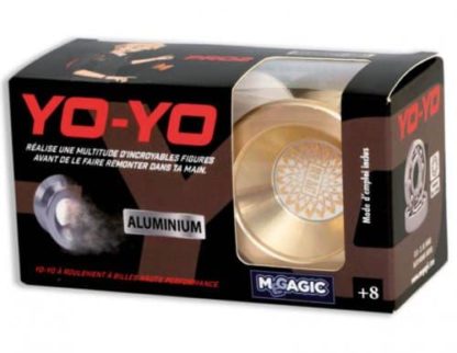 Yoyo pro aluminium pro diam. 54 mm (violet et or)