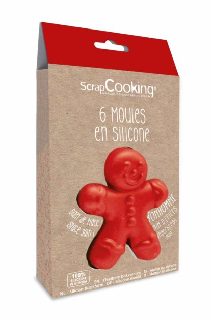 6 Moules Silicone Individuels Ginger