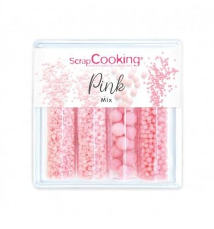 Pot decors sucres pink mix 68g