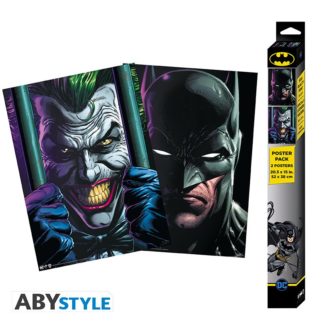 Set 2 Chibi Poster – Batman – Batman & Joker