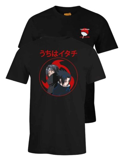 T-shirt – Naruto – Itachi & Sasuke – Homme – S