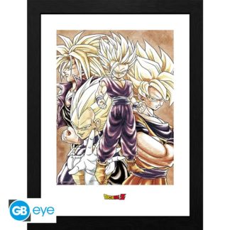 Poster avec Cadre – Super Saiyan – Dragon Ball