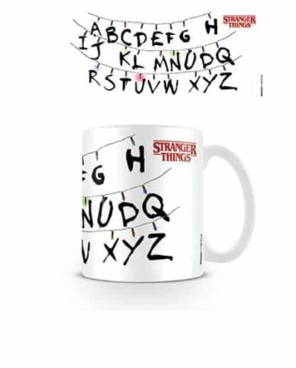 Mug – Guirlande Alphabet – Stranger Things – 315 ml