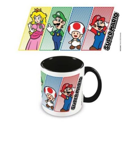 Mug – Personnages 4 Couleurs – Nintendo – 315 ml