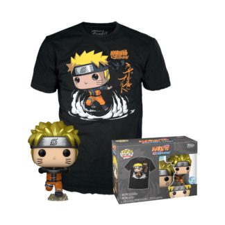 Funko Gift Pack – Naruto Shippuden – POP exclusive + T-shirt Naruto Uzumaki – S