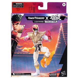Lightning Collection – Ryu Crimson Hawk Ranger – Power Rangers X Street Fighter Lightning
