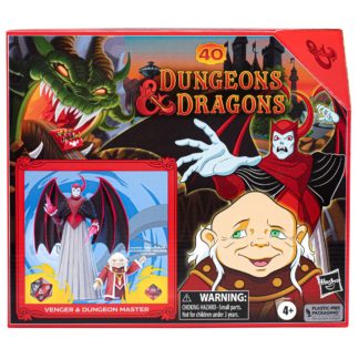 Set de 2 figurines – Donjons et Dragons – Le grand maître & Vengeur – 10 cm