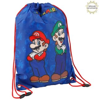 Sac de Gym – Mario & Luigi – Super Mario – 38 cm – Enfant