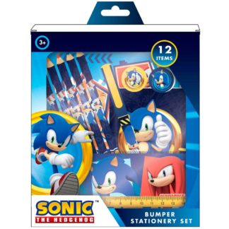 Set de papeterie – A5 – Team Sonic – Sonic
