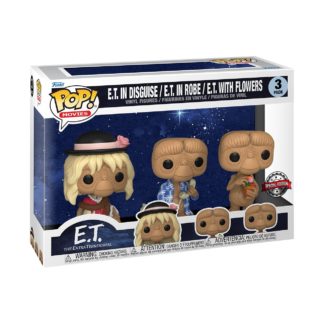Pack de 3 – E.T. tenues – E.T. – POP Movie – Exclusive – 9 cm