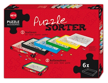 Puzzle Sorter avec 6 boîtes triage