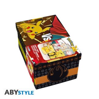 Gift Pack Premium – Pikachu – Verre XXL + Mug HC + Cahier – Pokemon – 25 cm