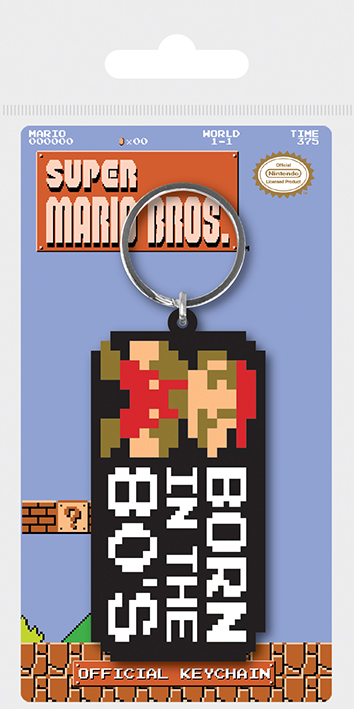 Porte clés PVC – Super Mario Bros. « Born In The 80’s » – Nintendo