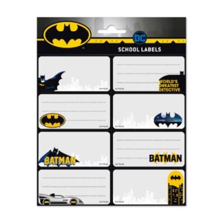 Étiquettes scolaires – Batman