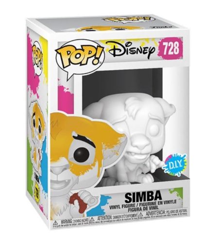 Simba – Edition DIY Limitée – (728) – POP Disney – 9 cm