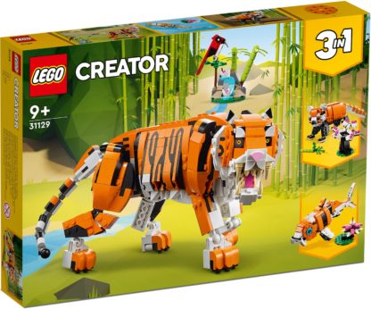 Lego creator Sa Majesté le Tigre