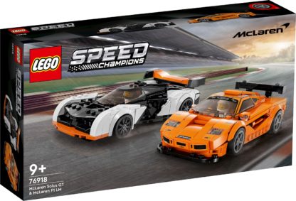 Lego speed champions McLaren Solus GT et McLaren F1