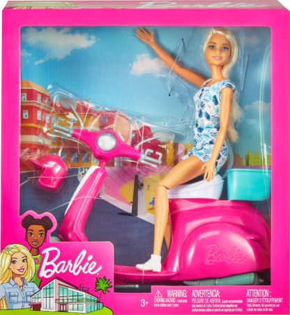 Barbie Barbie Poupée et scooter