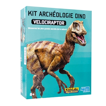 Kit archélogie Dino – Velociraptor 4M