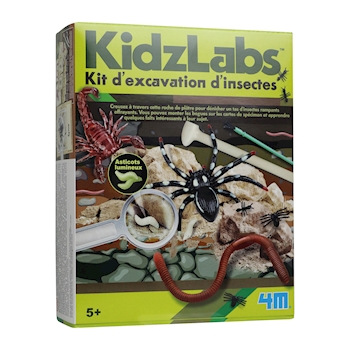 Kit d’excavation d’insectes 4M
