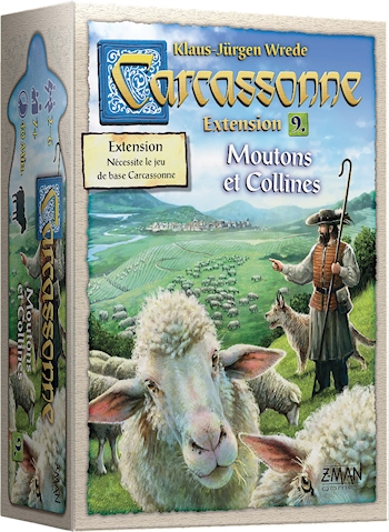 Carcassonne – Moutons et Collines (Ext. 9) (fr)