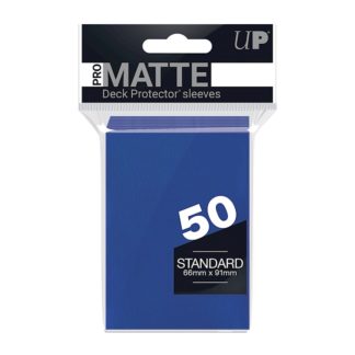 Blue PRO-Matte Deck Protector Standard (50)