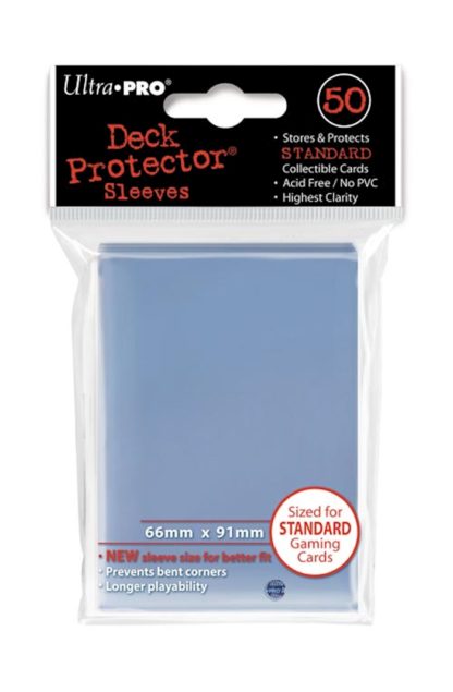 Clear Deck Protector Standard (50) NEW SIZE