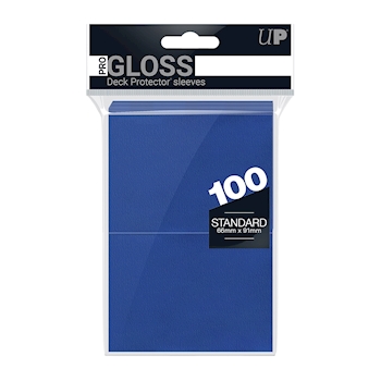 Blue Deck Protector Standard (100) NEW SIZE