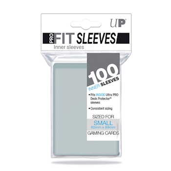 Sleeves Pro-Fit Small Size Deck Protectors 62 x 89 (100)