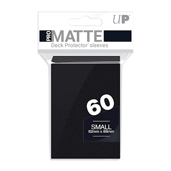 Black PRO-Matte Deck Protector Small (60)