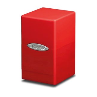 Satin Tower Deck Box – Red