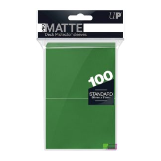 Green PRO-Matte Deck Protector Standard (100)