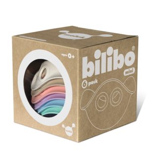 Bilibo Mini jouet pour le bain à empiler pastel 6-Set Moluk