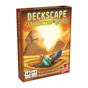 Deckscape 6 La malédiction du Sphinx (f)