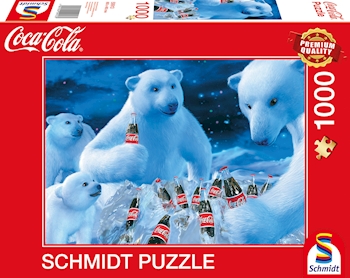 Coca Cola Ours polaires, 1000 pcs